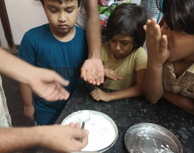 Homework: make curd at home!